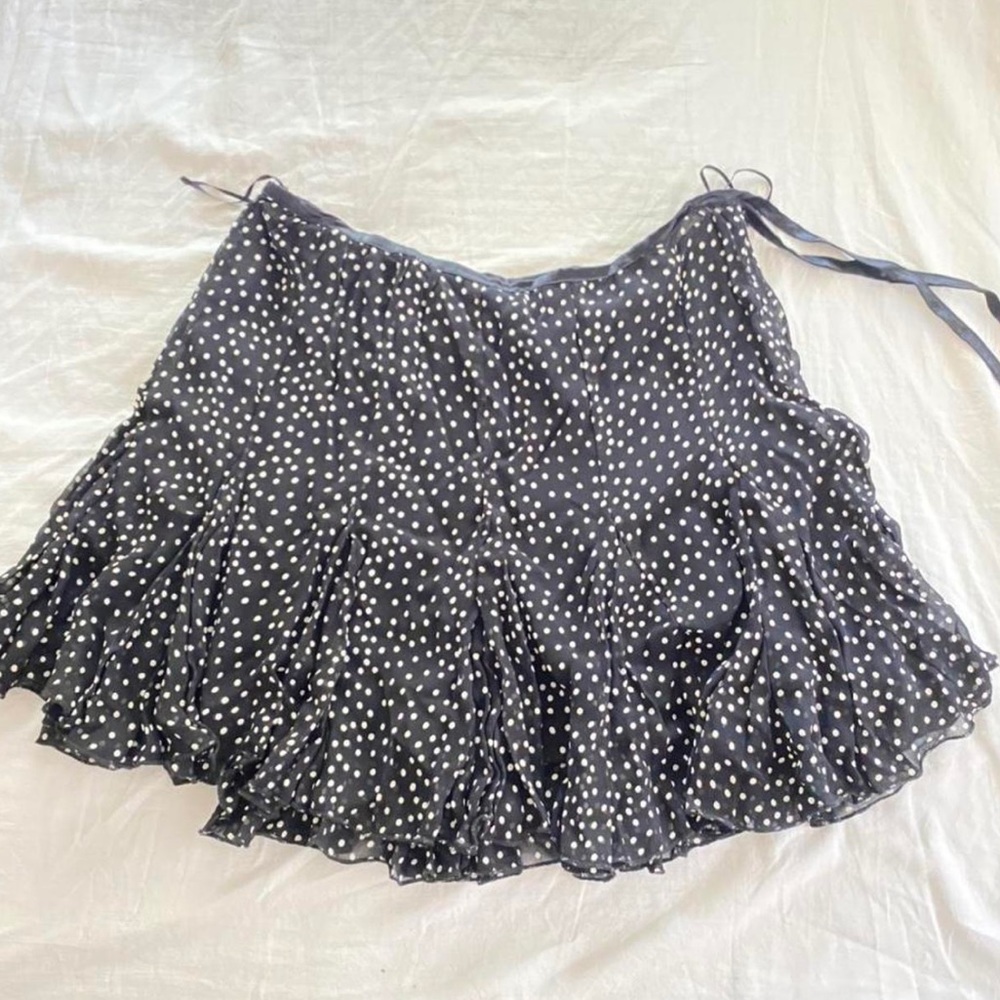 polka dot skirt